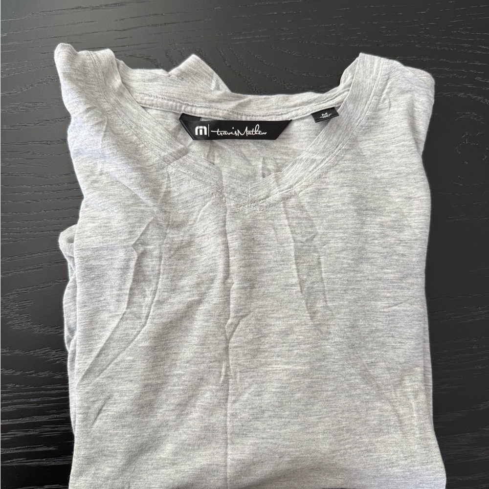Travis Mathew Cloud Tee Gray